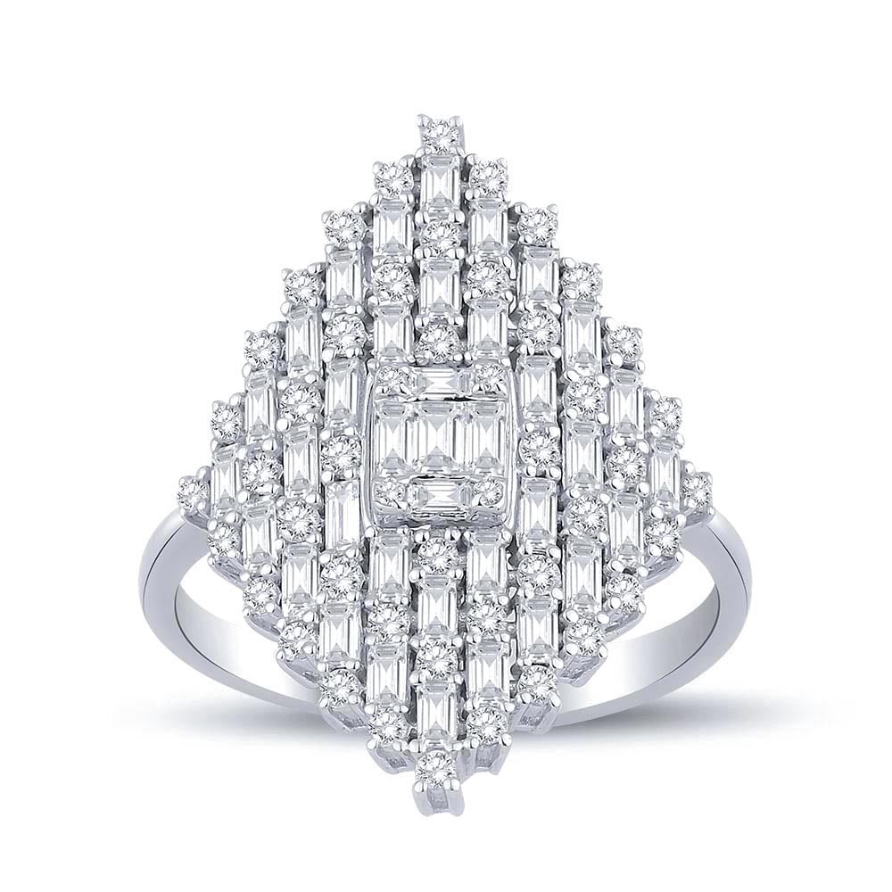1.20 Karat Baget Pırlanta Yüzük Capar Diamond