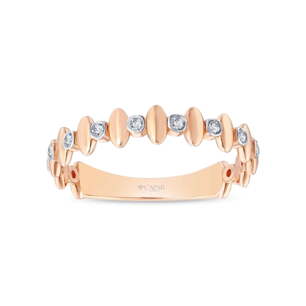 Pırlanta Elma Trend Yüzük Capar Diamond