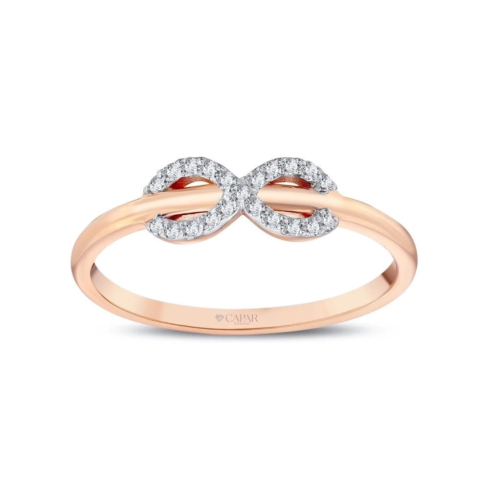 Pırlanta Sonsuzluk Yüzük Capar Diamond