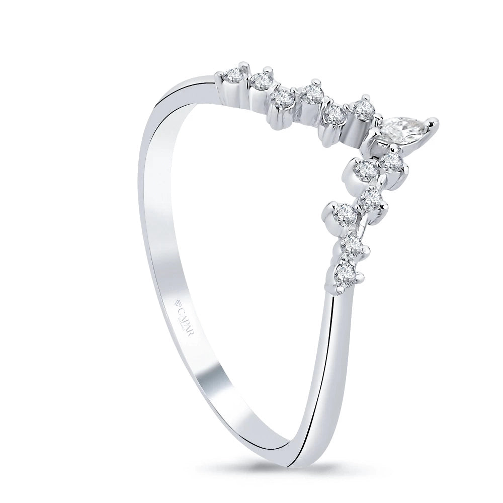 0.13 Karat Pırlanta Tasarım Yüzük Capar Diamond