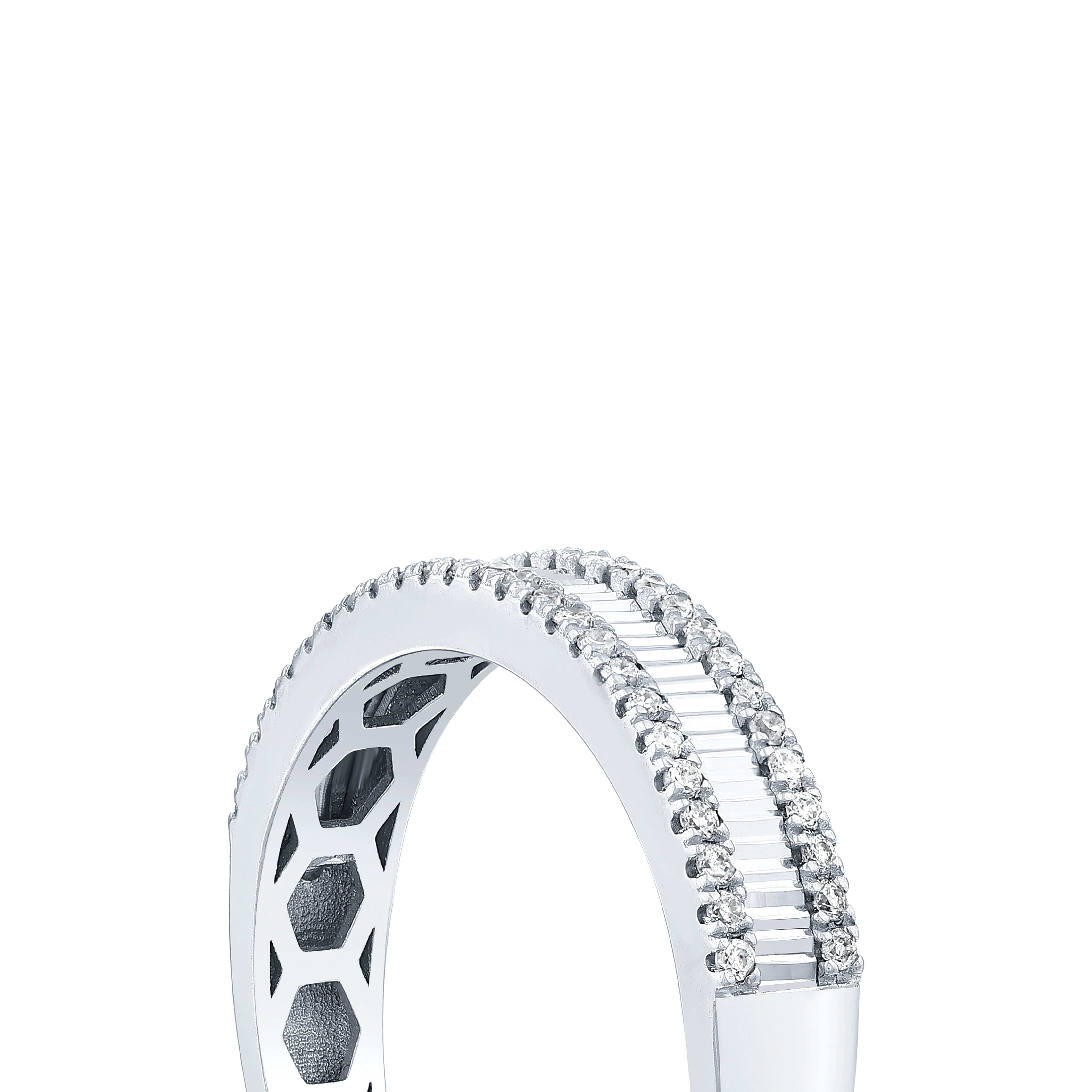 0.10 Karat Yarım Tur Pırlanta Yüzük Capar Diamond
