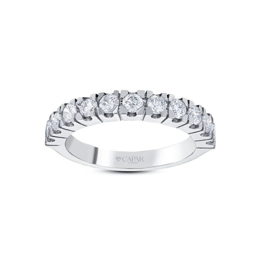1.45 Karat Pırlanta Yarım Tur Yüzük Capar Diamond