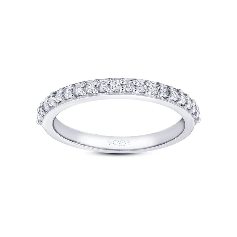 0.80 Karat Pırlanta Yarım Tur Yüzük Capar Diamond
